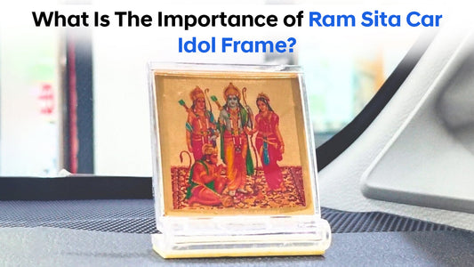 ram sita idol frame