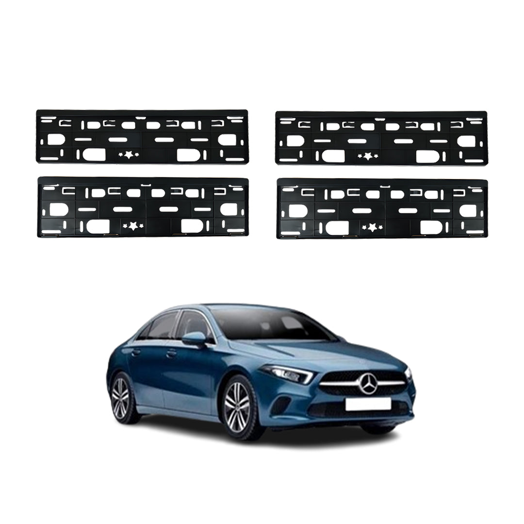 Car Number Plate Frame (Black)