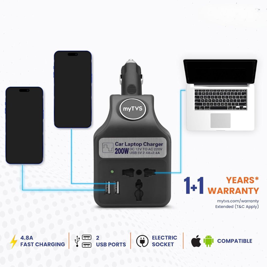 MyTVS TLC-28 Car Laptop Charger