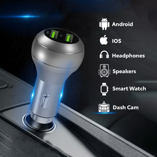 Robotek Car Charger with Dual USB