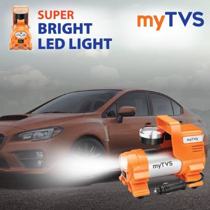 myTVS Tyre Air Pump for Car & Bike