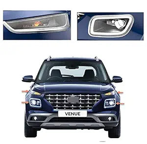 Fog lamp For Hyundai Venue 2019 | Chrome Garnish