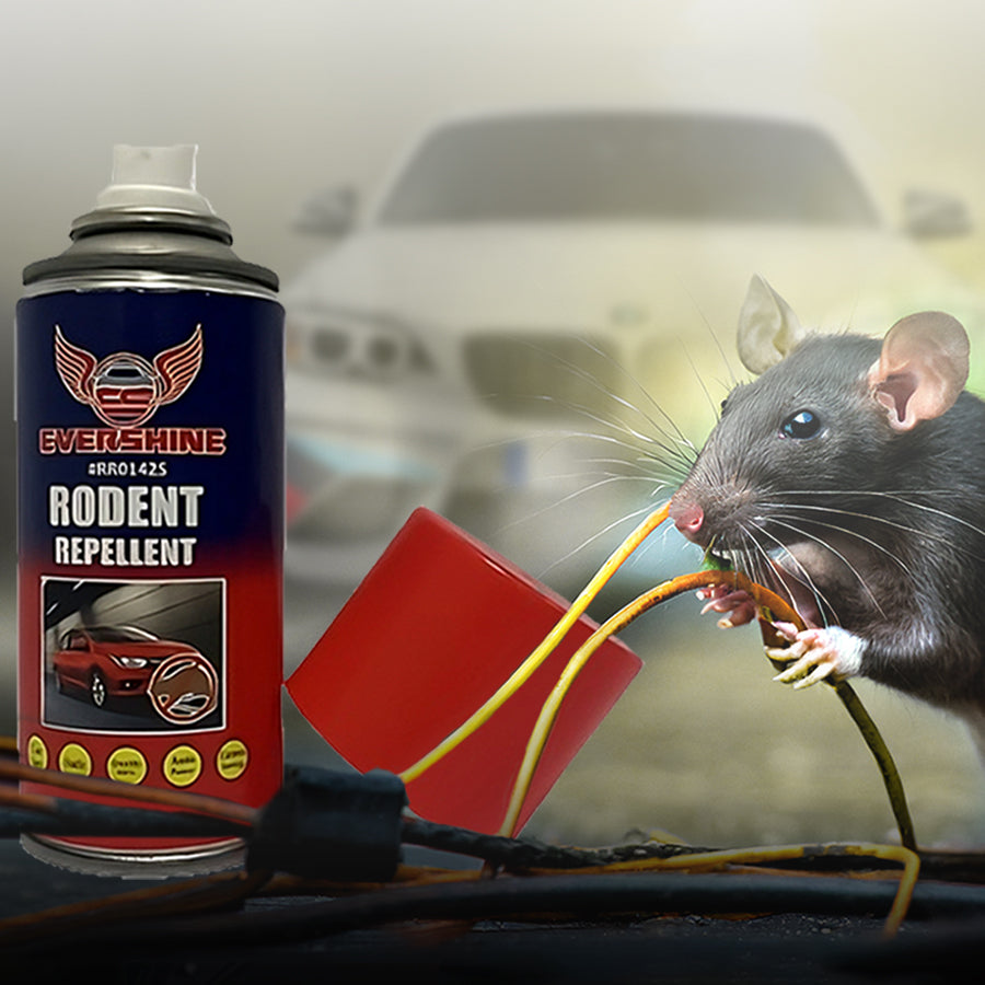 Rodent Repellent Spray with Green Tyre Valve Cap