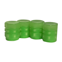 Green Plastic Tyre Valve Cap