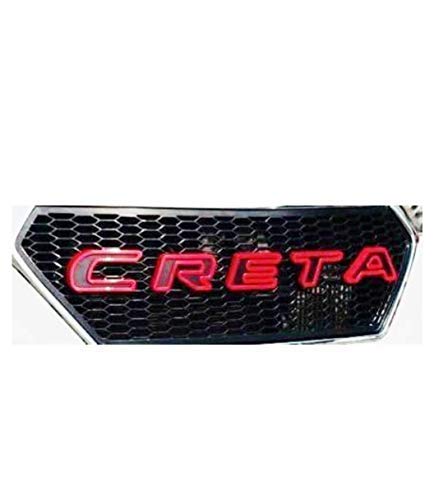 Front Grill in Red & Black for Hyundai Creta