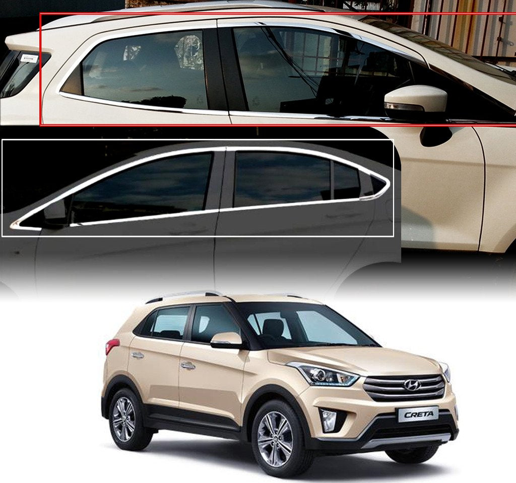 Hyundai Creta Window Chrome Garnish